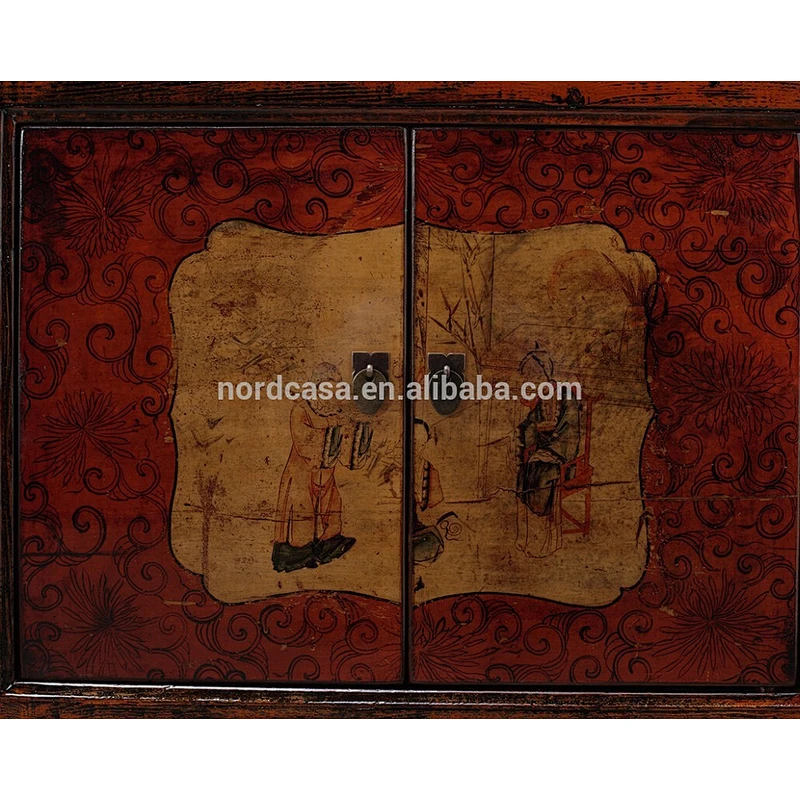 Chinese hand painted Cabinet