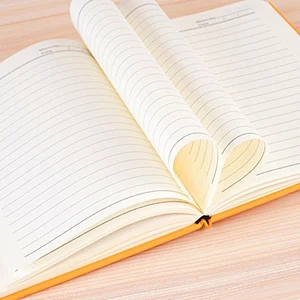 customized Logo Fashion Candy Color Office Touch discoloration Pu Leather Hardcover NoteBook