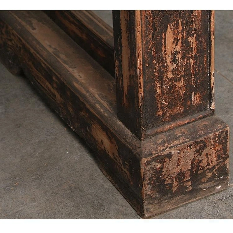 wholesale chinese oriental antique distressed solid wood side console table altar table