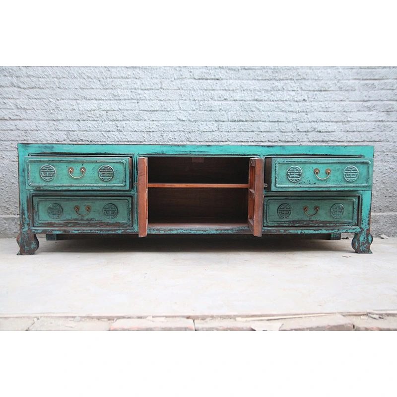 antique carving sideboard tv cabinet
