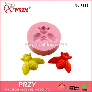 Bee Mold Mould Flexible Silicone Mold Fondant