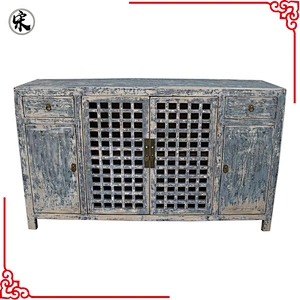 factory of Antique Chinese Wooden Kitchen Cabinet