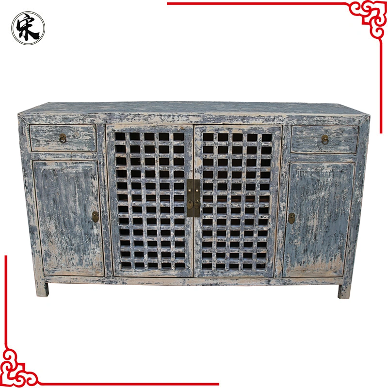 factory of Antique Chinese Wooden Kitchen Cabinet