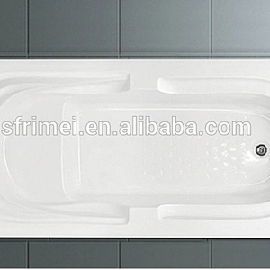 Japan Sex Pure Acrylic Drop-In Bathtub Soaking Bathtub For One Person