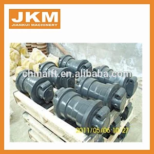 PC400-6 208-32-00310 top upper down bottom track carrler rollers 208-30-00300 208-32-00310 Single Flange spocket rubber track