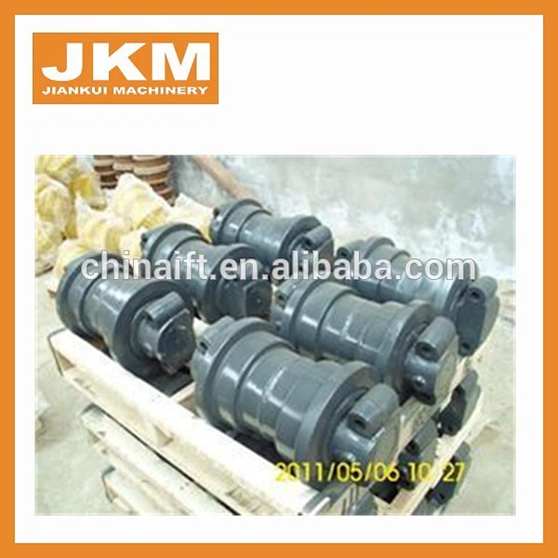 PC400-6 208-32-00310 top upper down bottom track carrler rollers 208-30-00300 208-32-00310 Single Flange spocket rubber track