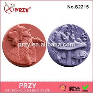 DIY handmade Wonderland 3 silicone soap molds for soap making