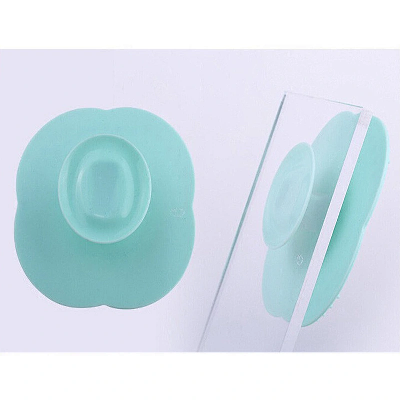 Wholesale makeup tools silicone makeup brush cleaner pad with suction pad