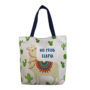 Newest Promotional Cheap Wholesale Print Cotton Canvas Tote Bag