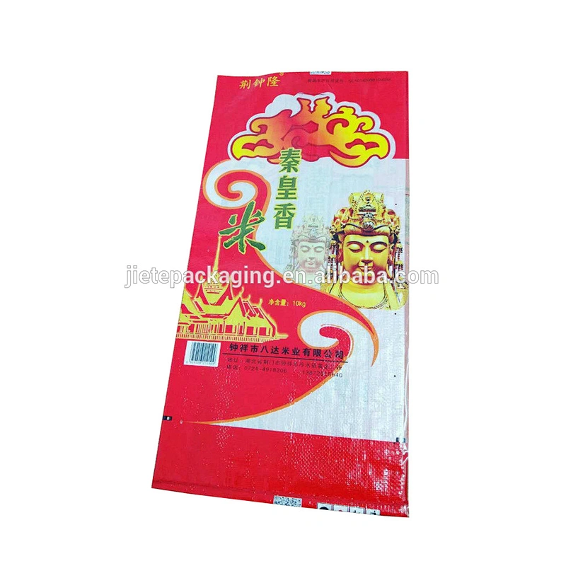 100% virgin customized PP woven rice packaging bag 50kg export to Philippines
