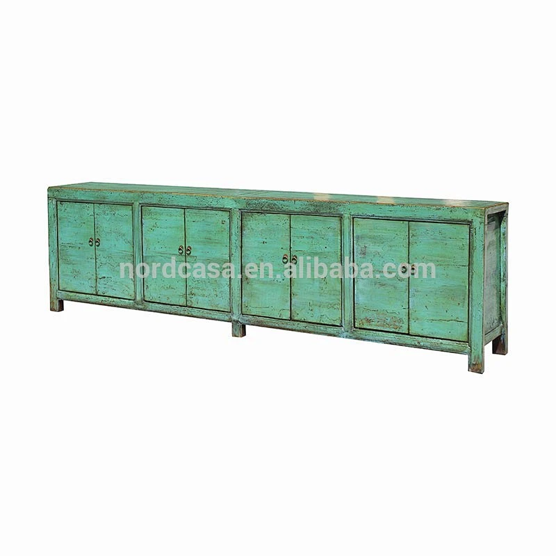 8 doors cabinet shinny buffet chinese antique furniture