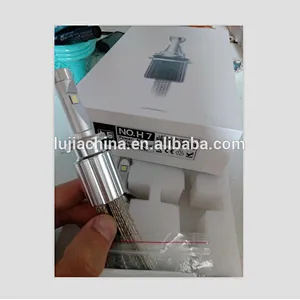 LUJIA new model fanless L5 crees XHP50 auto led headlight h7 4000K 6000K cars accessories bulbs IP68 G5 C6 COB P7 LED headlamp