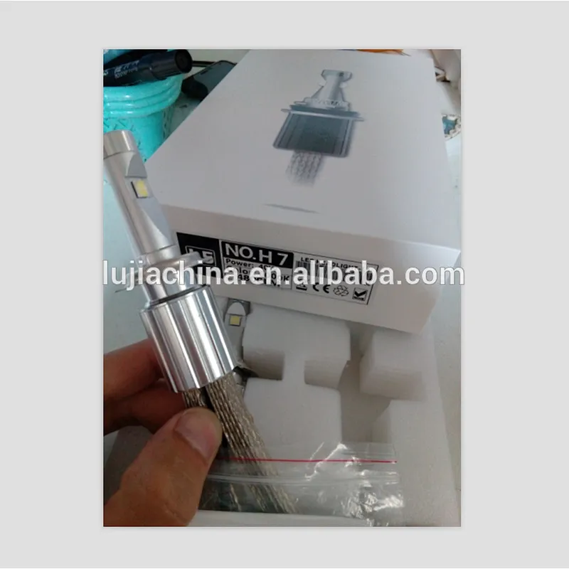 LUJIA new model fanless L5 crees XHP50 auto led headlight h7 4000K 6000K cars accessories bulbs IP68 G5 C6 COB P7 LED headlamp