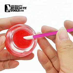 customized logo lip cosmetic makeup brush