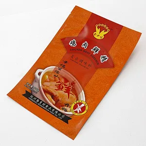 All kinds of customized PE bags for natto and snack packaging