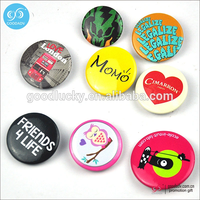 Guangzhou Supply Cheap wholesale Custom Clothing button badge