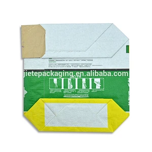 Video, recycling kraft paper plastic compound bag with block bottom and valve port for packaging glue powder, cement 10kg