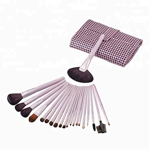 Imported Wholesale Professional Makeup Brushes Set Natural 21 Pcs/set Maquiagem Cosmetics Make Up Brushes Tools