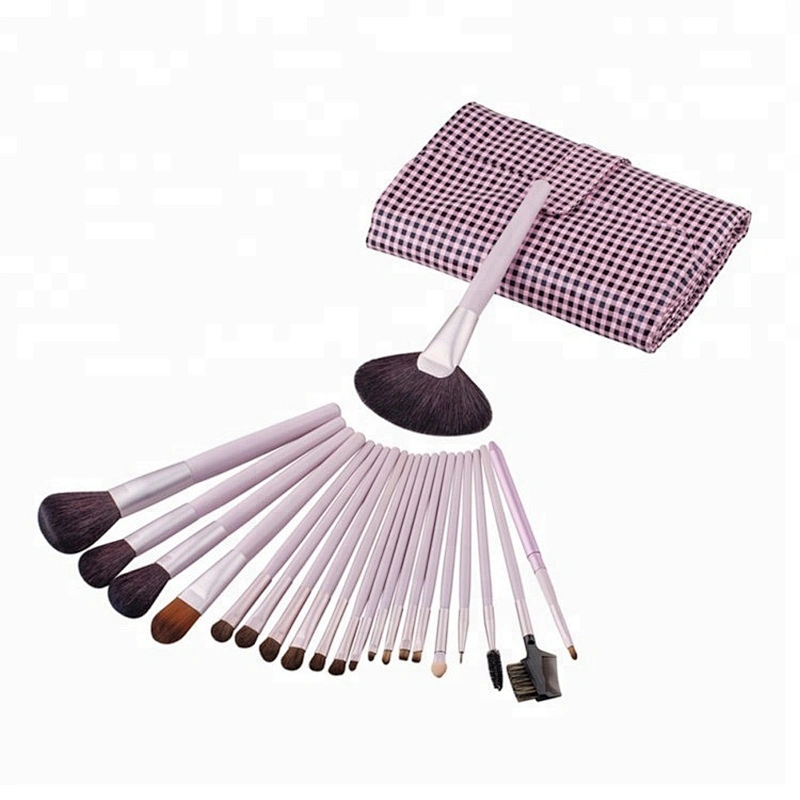 Imported Wholesale Professional Makeup Brushes Set Natural 21 Pcs/set Maquiagem Cosmetics Make Up Brushes Tools