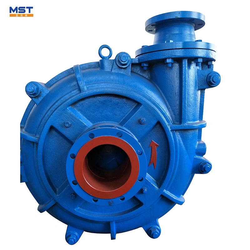 Rubber Lined Abrasive Acid Resistant Slurry Pump