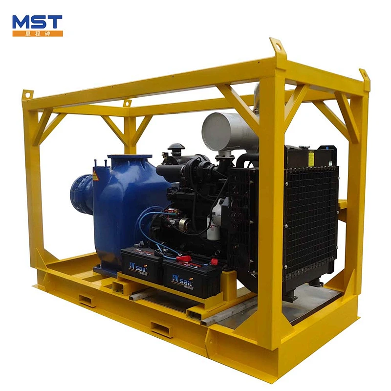 High head 3 inch diesel self priming water pump