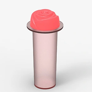 Romantic Flower Plastic Bottle food Grade Disposable of Wedding Gifts for Guest