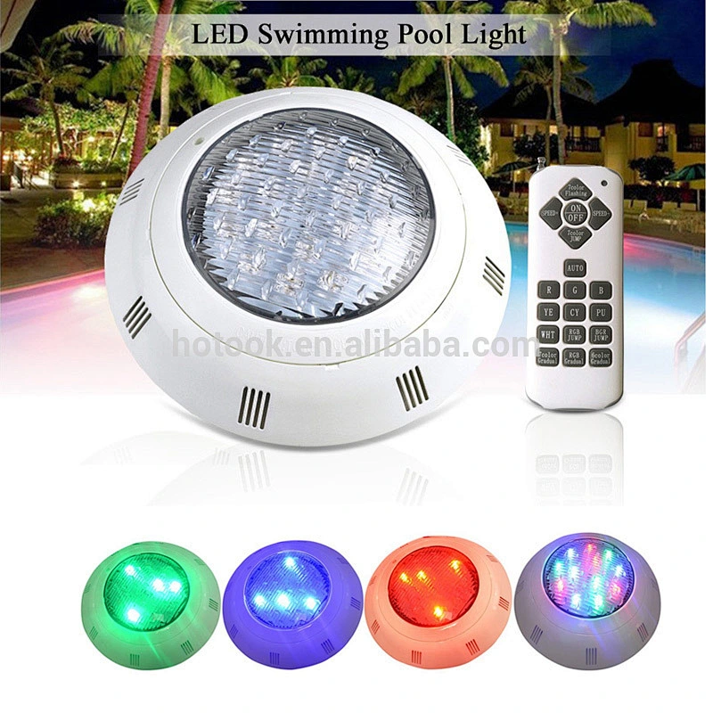 18W 36W 54W RGB LED Underwater Light for Swimming Pool Fountain Pond