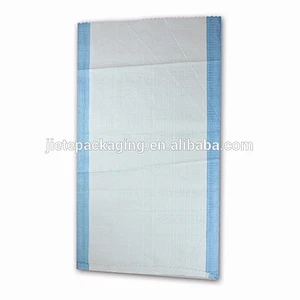China white pp woven bag for packaging sugar 50kg 100kg