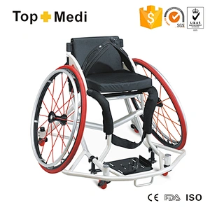 Rehabilitation Therapy Supplier Basketball Active Leisure Sport wheelchair/Training Aluminum wheelchair for the disable
