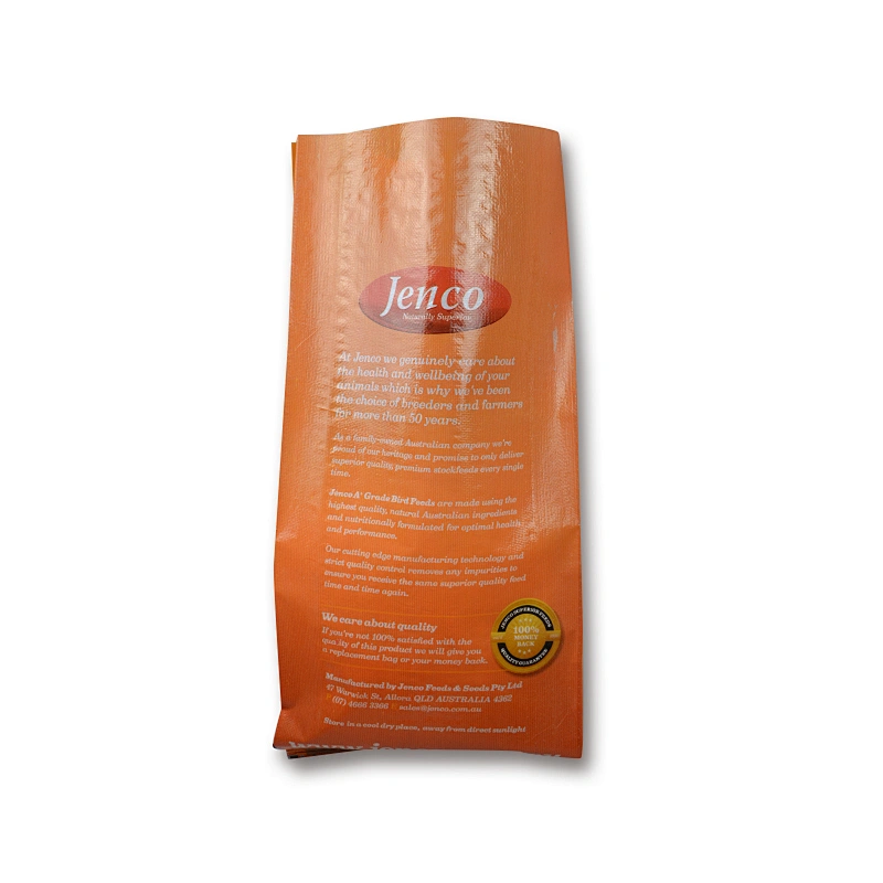 20kg PP woven bags for bird food packaging