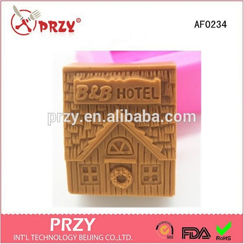 Soap Mold Hotel Shape Silicone Mold