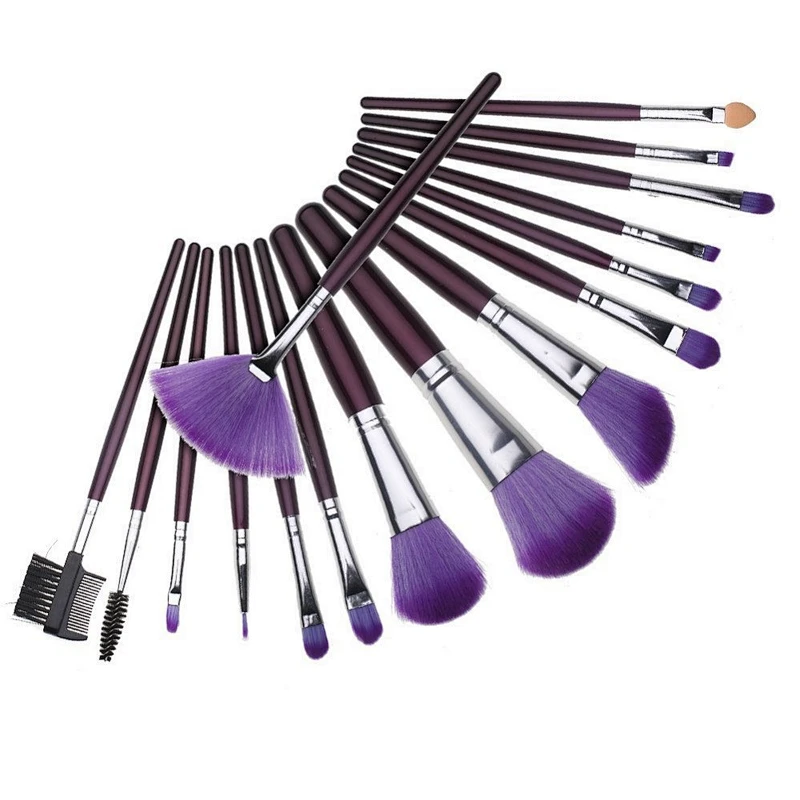 16pcs Professional Makeup Brush Sets Synthetic Hair Makeup Brushes