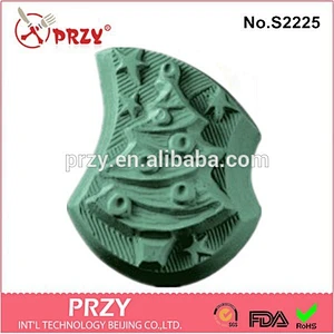 DIY handmade TREE WITH ORNAMENTS silicone soap molds for soap making