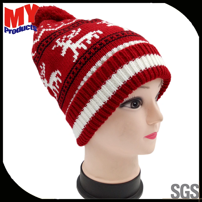 Wholesale Fashion Animal Winter Warm Kids Free Knitted Beanie Hat Pattern