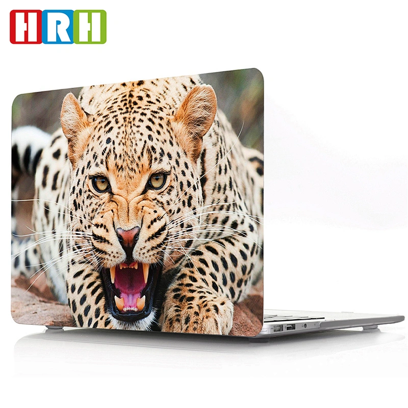 creative animal case element case cartoon Laptop Body Shell protective clear plastic case for Macbook 14 inch