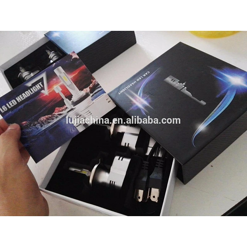 High performance L6 h11 40w 6000K 6000lm Seoul Y22 LED headlight H4 H7 9005 9012 available replace Y19 T5 led