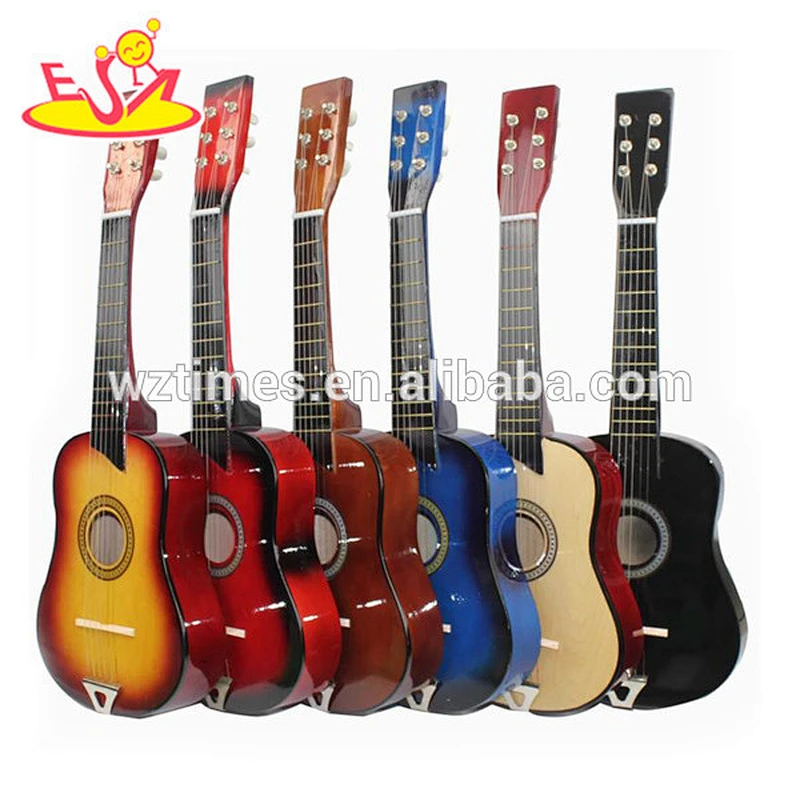 wholesale unique wooden children's guitar newly wooden children's guitar W07H025