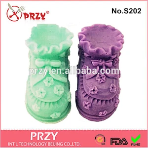 baby shoes 3d silicone soap molds