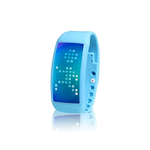 LED 3D Pedometer Bracelet USB Bracelet