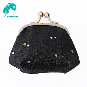 Glitter small jewellery storage coin purse fashion style