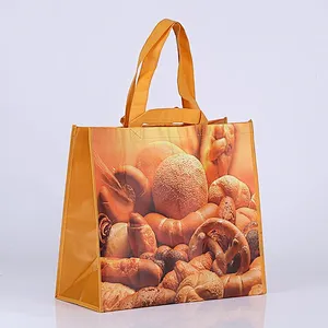 Guaranteed quality custom orange non-woven bag for packaging