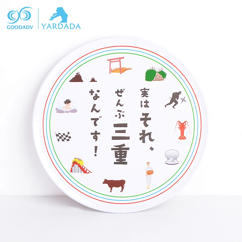 Fashion simple design beer cup coaster,custom drinks coaster