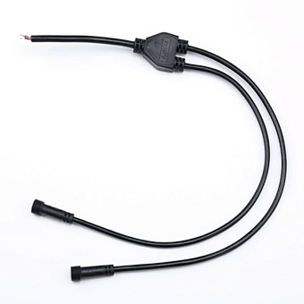 4 Pins Y Type Waterproof Connector 1 To 3 1 To 4 Cable Splitter