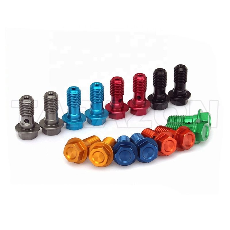 CNC aluminum universal motorcycle Banjo Bolt