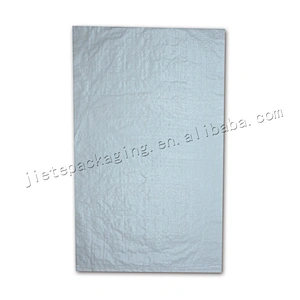 Moisture proof white pp woven cement,fertilizer packaging bag plastic sack with bopp laminated