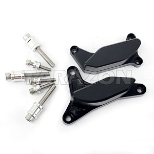 CNC machined motorcycle engine protector slider for Yamaha FZ1 Fazer