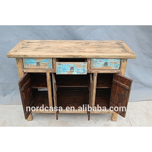 Chinese Antique Recycled Solid Wood Living Room Cabinet