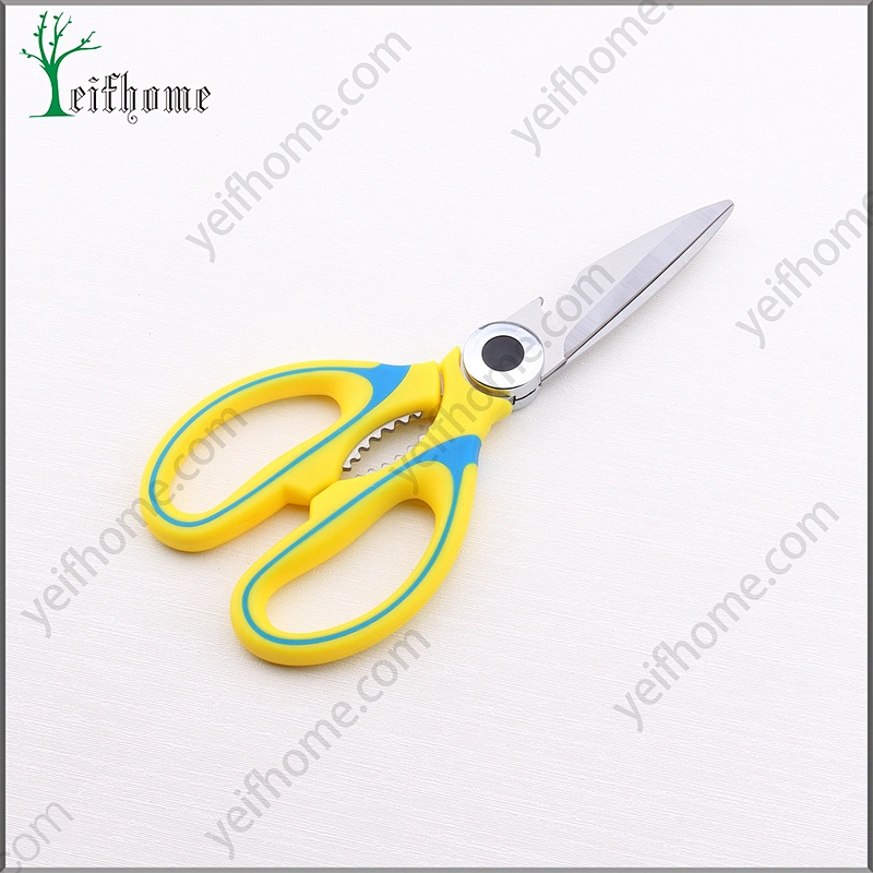 Best selling stainless steel scissors with soft TPR grip