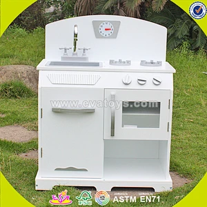 wholesale funny wooden children toy kitchen for pretend W10C134B