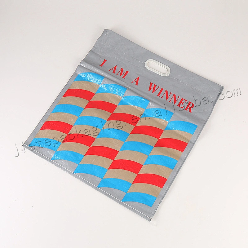 High quality customized laminated used pp woven tote bag for shopping